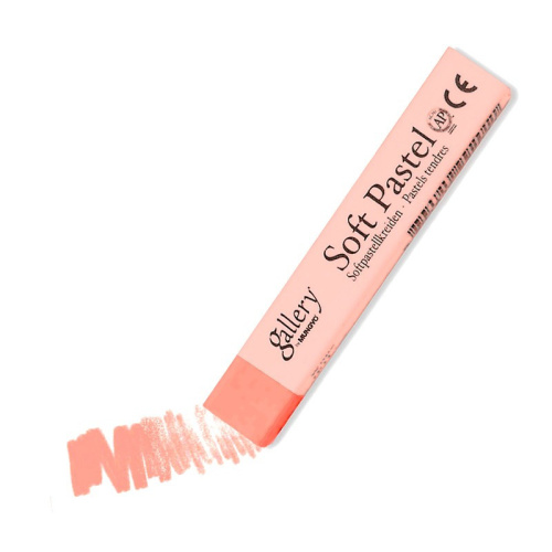 Пастель сухая профессиональная Mungyo, квадратная, цвет № 037 флуоресцентный розовый