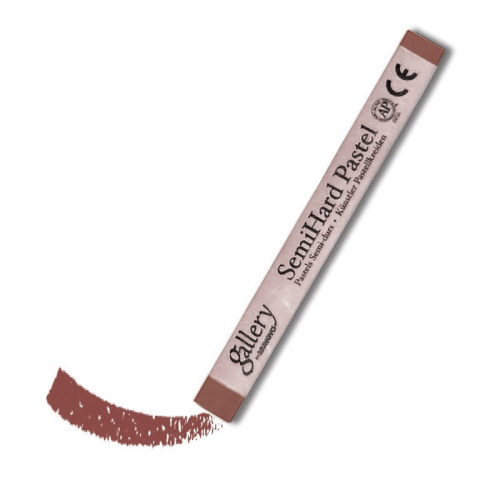 Пастель сухая полутвёрдая Mungyo квадратная, цвет №105 красный Ван Дейк