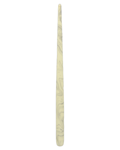 Держатель для каллиграфического пера Flyer, деревянный белый с серебром