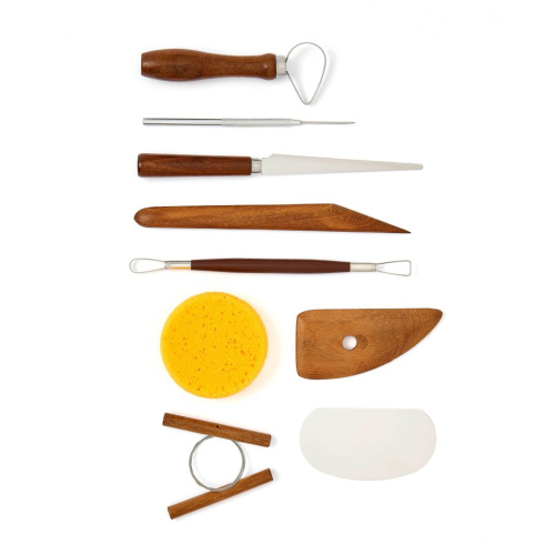 Набор инструментов для лепки Малевичъ, 9 предметов