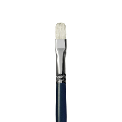 Кисть щетина №10 овальная Альбатрос "Байкал" длинная ручка