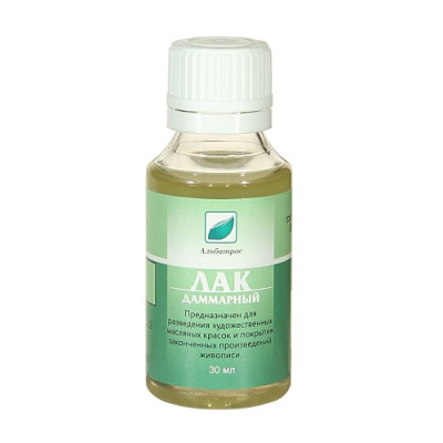 Лак даммарный ЭМТИ 30 мл
