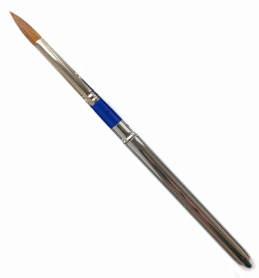 Кисть имитация колонка №4 круглая Альбатрос, в футляре