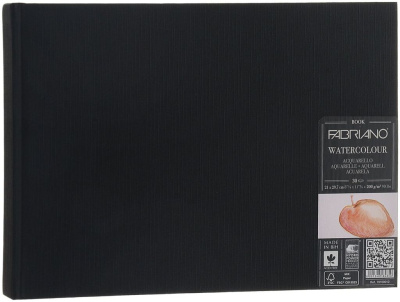 Блокнот для акварели Fabriano "Watercolour Book" 21х29,7 см 30 л 200 г
