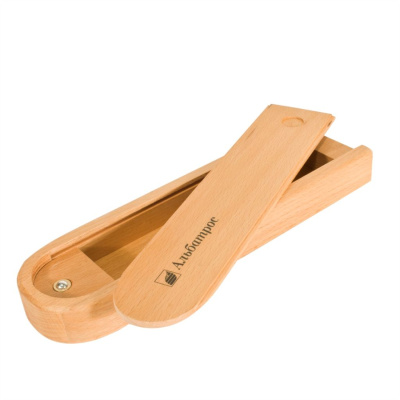 Пенал с выдвижной крышкой Альбатрос, бук