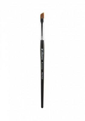 Кисть синтетика №8 скошенная Альбатрос "Мастер" короткая ручка