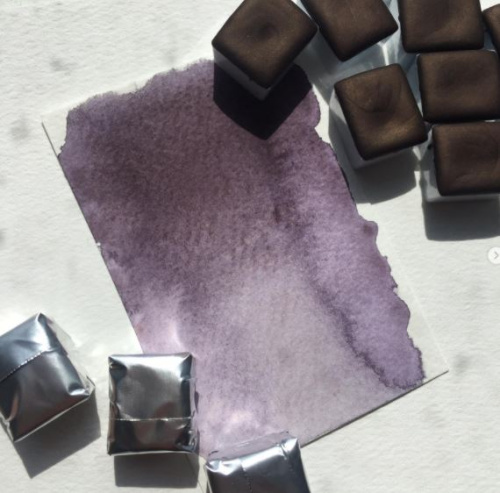 Акварель "Handy" кювета 2 мл, Туманный фиолетовый