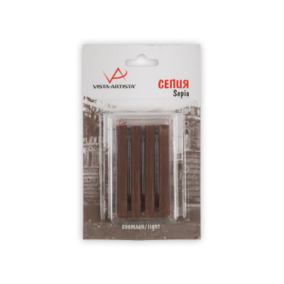 Сепия светлая VISTA-ARTISTA 4 шт, в блистере