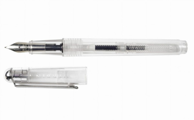Ручка перьевая Herbin, Прозрачный, с конвертером, M