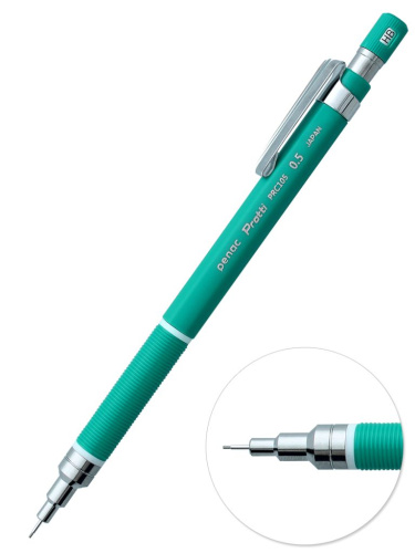 Карандаш механический Penac Protti PRC 0,5мм HB зеленый