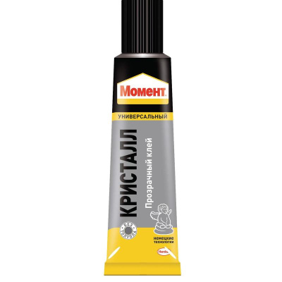 Клей МОМЕНТ Кристалл прозрачный 30мл.