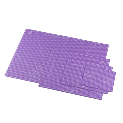 Коврик для резки Малевичъ 3-х слойный, сиреневый