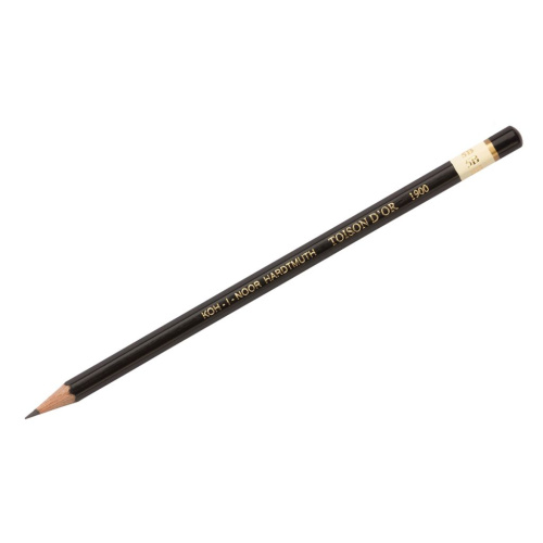 Карандаш чернографитный Koh-I-Noor "Toison DOr" 5B, заточен.
