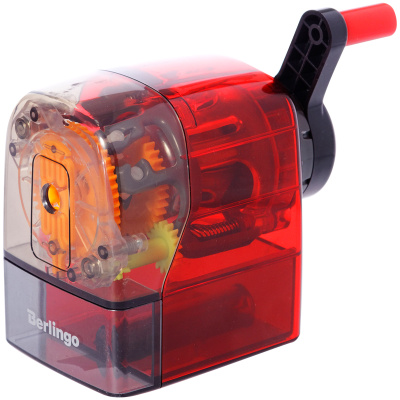 Точилка механическая Berlingo "Megatop" пласт. корпус, инд. упаковка