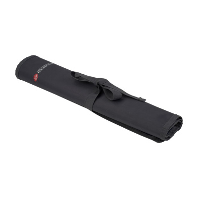 Пенал-скрутка для кистей "Невская палитра", ПВХ, 50х40 см, тёмно-серый/синий