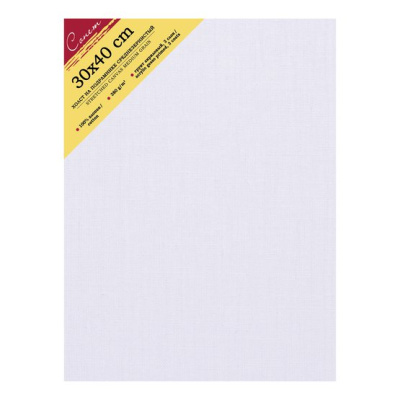 Холст на подрамнике Сонет, 30 х 40 см 100%, хлопок, 380 г, среднее зерно