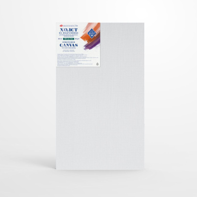 Холст грунтованный на подрамнике "Мастер-Класс", 30х50 см 395 г, 100% лён, крупное зерно