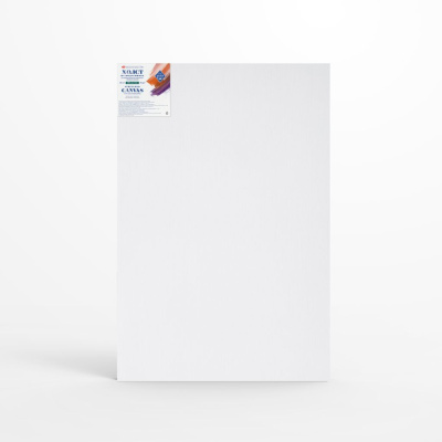 Холст грунтованный на подрамнике "Мастер-Класс", 60х90 см 395 г, 100% лён, крупное зерно