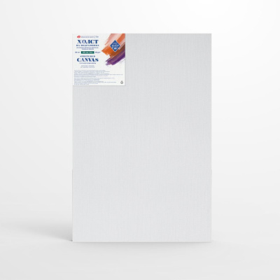 Холст грунтованный на подрамнике "Мастер-Класс", 40х60 см 395 г, 100% лён, крупное зерно