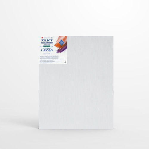 Холст грунтованный на подрамнике "Мастер-Класс" 40х50 см, 395 г, 100% лён, крупное зерно