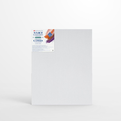 Холст грунтованный на подрамнике "Мастер-Класс" 40х50 см, 395 г, 100% лён, крупное зерно