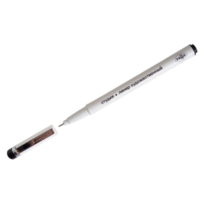 Линер Гамма "Студия" черный, 0,05 мм, пластик. уп., европодвес