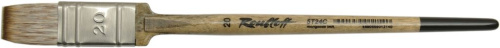 Кисть мангуст имитация №20 флейц Roubloff "5Т24С" круглая ручка
