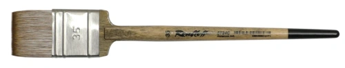Кисть мангуст имитация №35 флейц Roubloff "5Т24С" круглая ручка