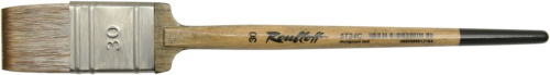 Кисть мангуст имитация №30 флейц Roubloff "5Т24С" круглая ручка