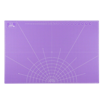 Коврик для резки Малевичъ 3-х слойный, А1, сиреневый