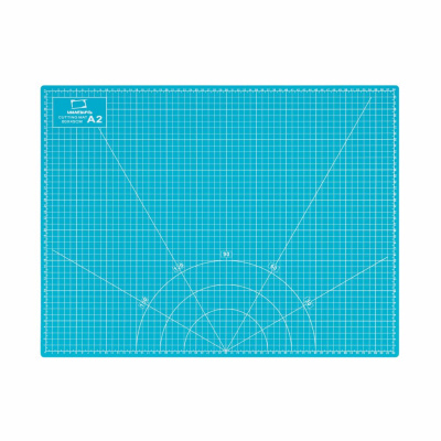 Коврик для резки Малевичъ 3-х слойный, А2, бирюзовый