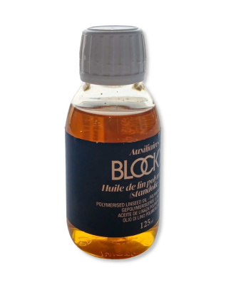 Масло льняное полимеризованное Blockx 125 мл