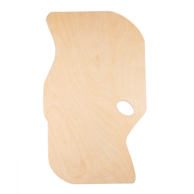 Палитра деревянная Малевичъ, профессиональная 27,5х46 см