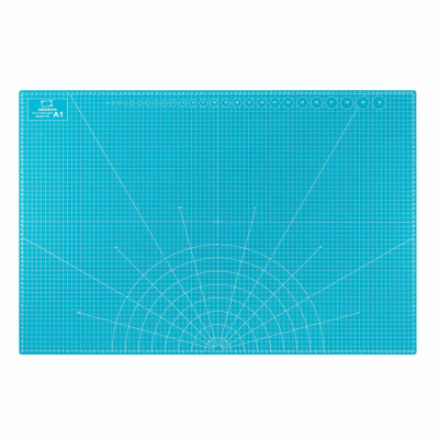 Коврик для резки Малевичъ 3-х слойный, А1, бирюзовый