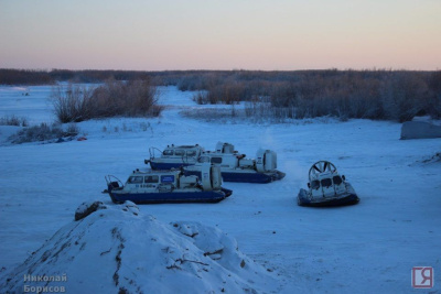 В Якутске усилили контроль за местами несанкционированного выезда на лед / Николай Борисов Якутск Якутск Республика Саха (Якутия)