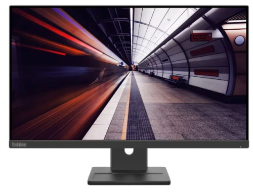 Монитор 23,8" Lenovo ThinkVision E24-30 63EDXAR2CB 1920x1080 WLED, 16:9, IPS, 250cd, 1300:1, 3M:1, 4ms, 178/178, VGA, HDMI, DP, 100Hz, Speakers, Tilt,