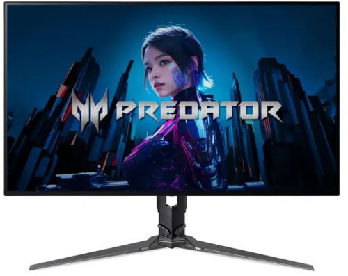 Монитор 31,5" Acer Predator X32X3bmiiphuzx UM.JXXCD.301 3840x2160, 16:9, OLED, UHD, 275cd, 0,01/0,03ms, 240Hz, HDMI, DP, USB, USB-C, SPK, HAS
