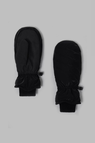 Утепленные варежки на флисе из коллаборации с maneken