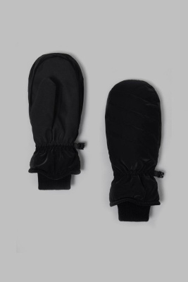 Утепленные варежки на флисе из коллаборации с maneken