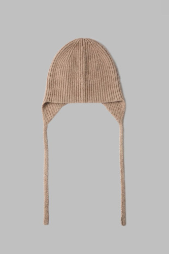 Шапка с подшерстком енота