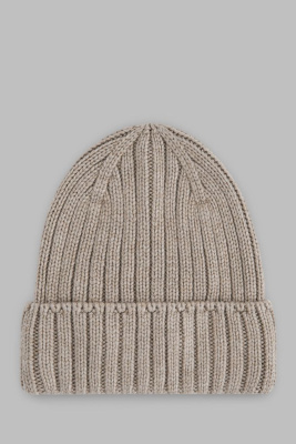 Шапка с отворотом с добавлением ангоры и шерсти