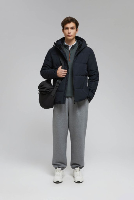 Стеганая куртка с капюшоном