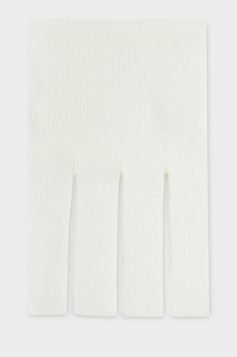 Шарф с шерстью