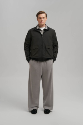 Ветровка-бомбер со съемным капюшоном