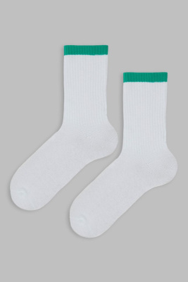 Носки из хлопка с эластаном