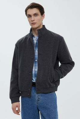 Куртка-бомбер на пуговицах