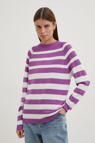 Джемпер в полоску свободного силуэта
