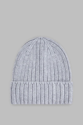 Шапка с отворотом с добавлением ангоры и шерсти