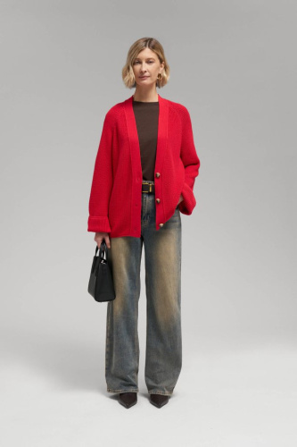 Свободный кардиган из хлопка