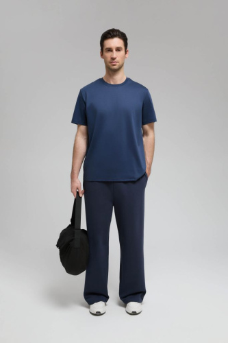 Футболка из хлопка прямого кроя